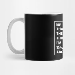 John Mulaney Sensitive Mug